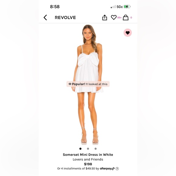 Somerset mini dress from revolve - Picture 1 of 3